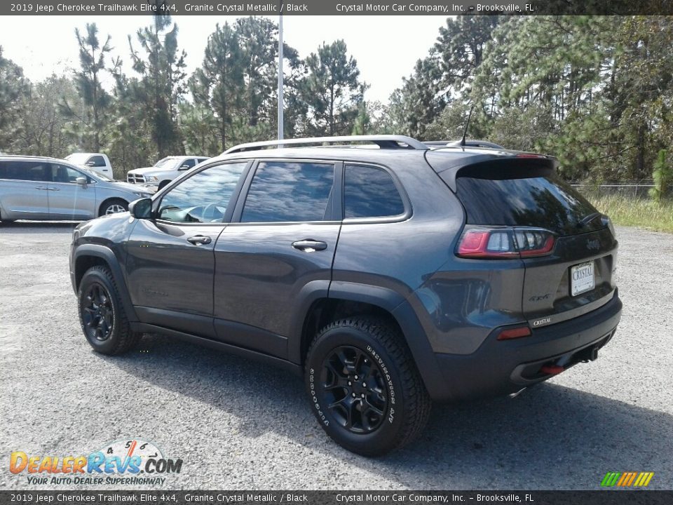 2019 Jeep Cherokee Trailhawk Elite 4x4 Granite Crystal Metallic / Black Photo #3