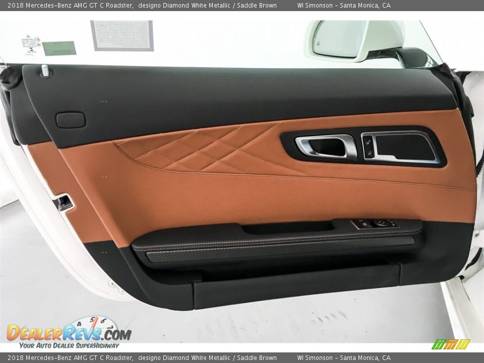 Door Panel of 2018 Mercedes-Benz AMG GT C Roadster Photo #24