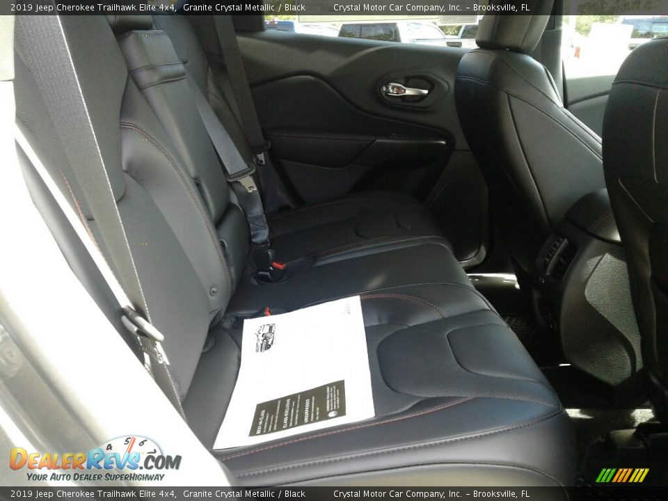 2019 Jeep Cherokee Trailhawk Elite 4x4 Granite Crystal Metallic / Black Photo #11