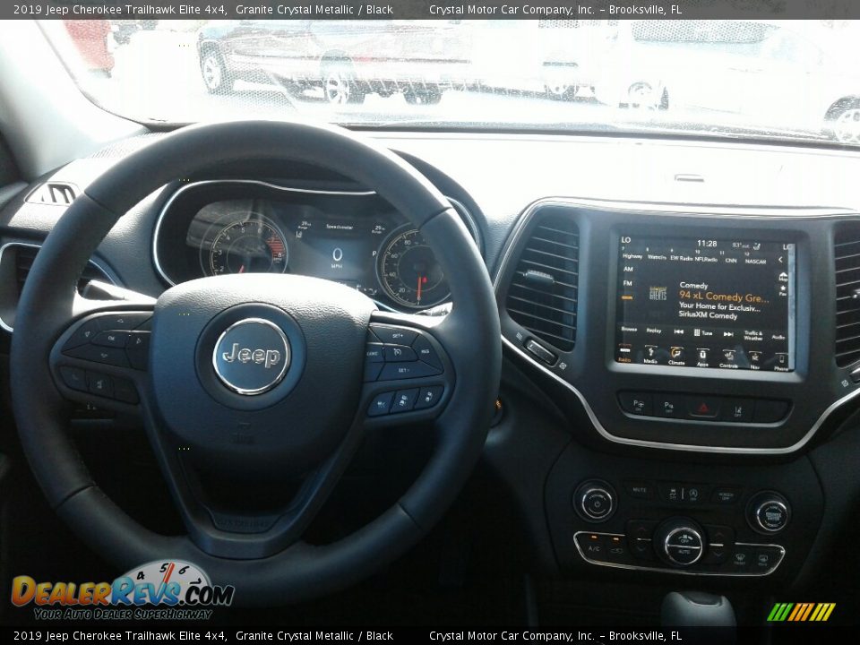 2019 Jeep Cherokee Trailhawk Elite 4x4 Granite Crystal Metallic / Black Photo #13