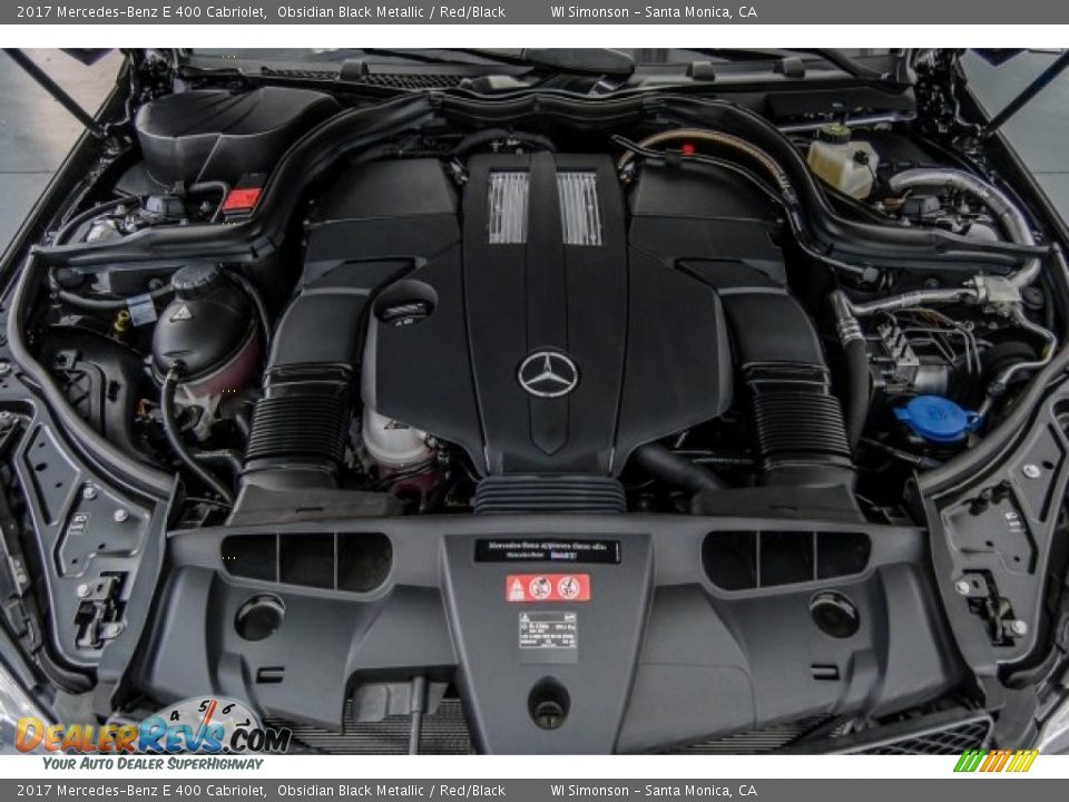 2017 Mercedes-Benz E 400 Cabriolet 3.0 Liter Turbocharged DOHC 24-Valve VVT V6 Engine Photo #8