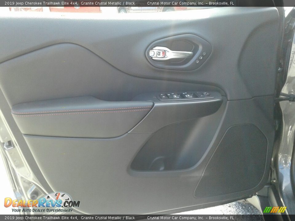 2019 Jeep Cherokee Trailhawk Elite 4x4 Granite Crystal Metallic / Black Photo #17