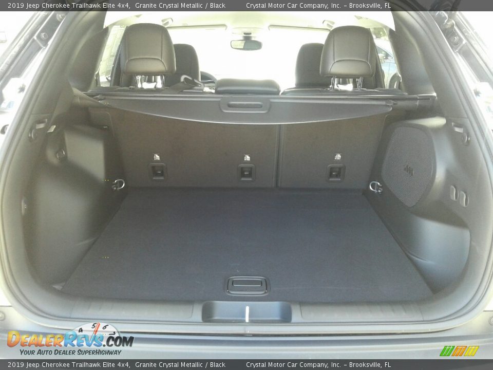2019 Jeep Cherokee Trailhawk Elite 4x4 Granite Crystal Metallic / Black Photo #19