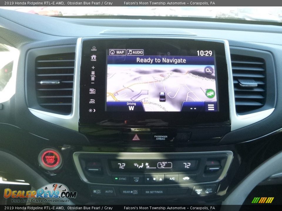 Navigation of 2019 Honda Ridgeline RTL-E AWD Photo #14