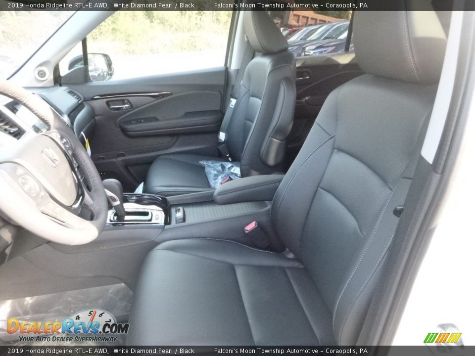 2019 Honda Ridgeline RTL-E AWD White Diamond Pearl / Black Photo #8