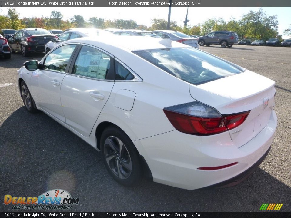 2019 Honda Insight EX White Orchid Pearl / Black Photo #3