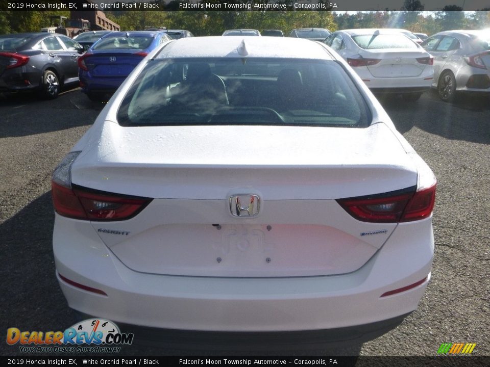 2019 Honda Insight EX White Orchid Pearl / Black Photo #4