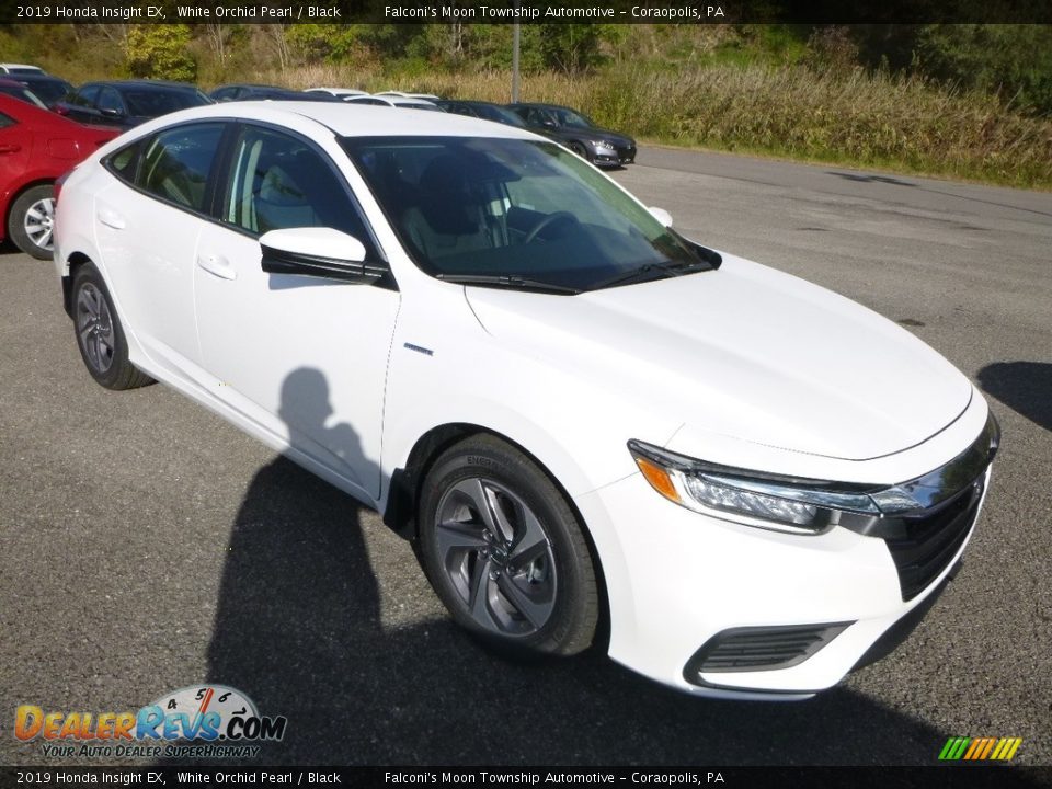 2019 Honda Insight EX White Orchid Pearl / Black Photo #6