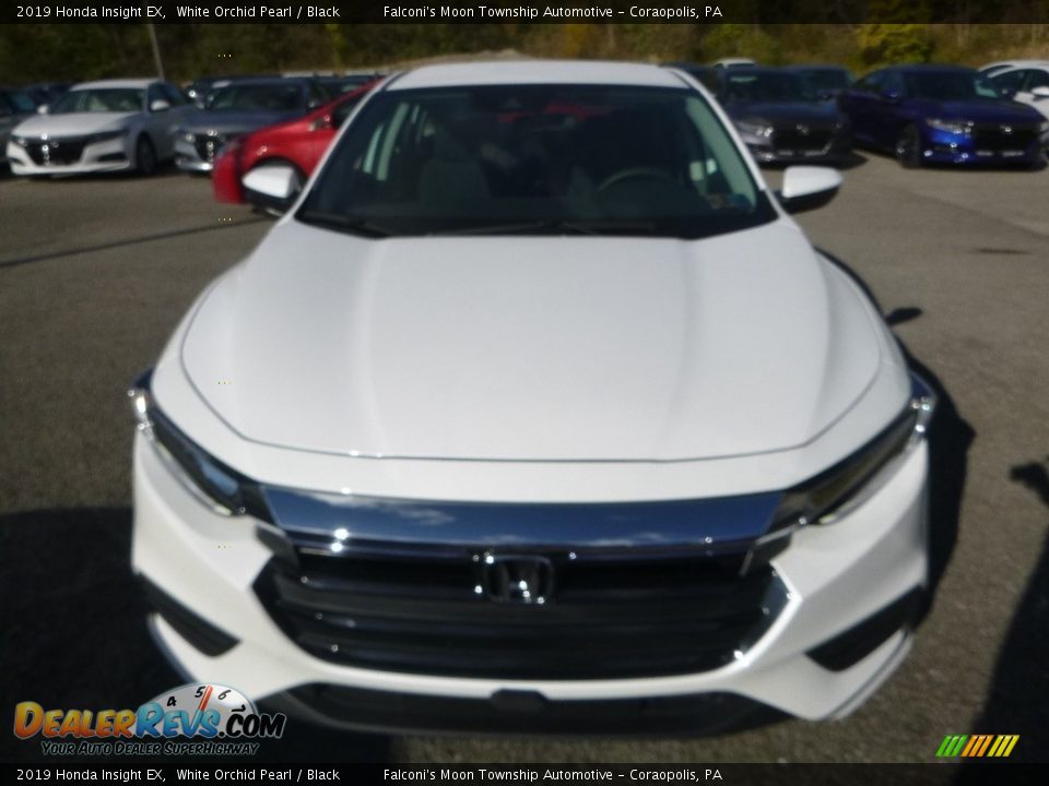 2019 Honda Insight EX White Orchid Pearl / Black Photo #7