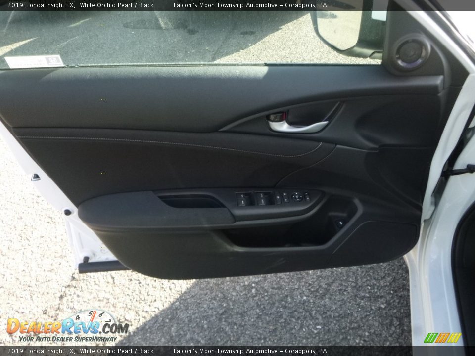 2019 Honda Insight EX White Orchid Pearl / Black Photo #12
