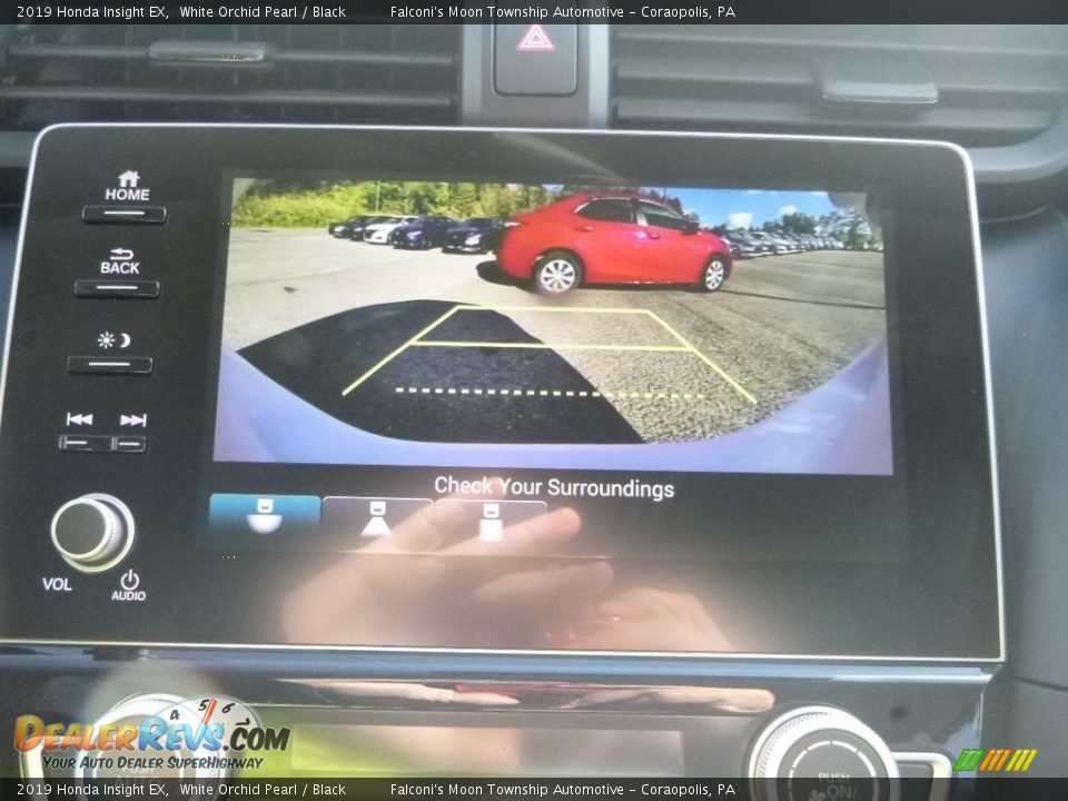 2019 Honda Insight EX White Orchid Pearl / Black Photo #15