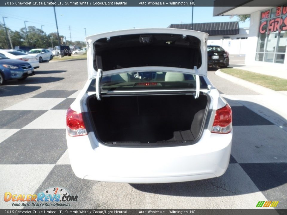 2016 Chevrolet Cruze Limited LT Summit White / Cocoa/Light Neutral Photo #5