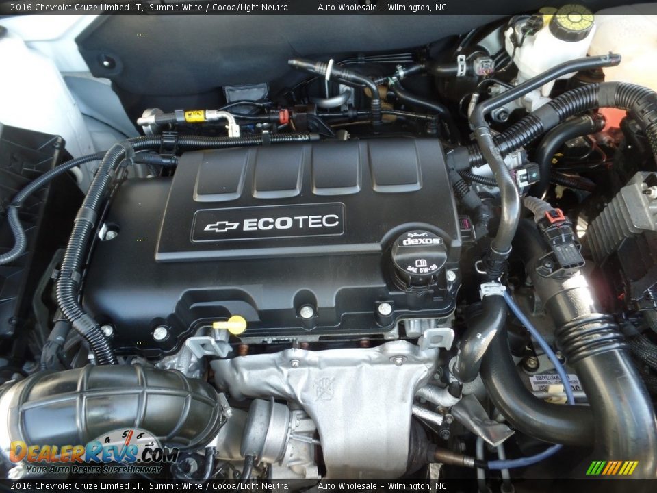 2016 Chevrolet Cruze Limited LT Summit White / Cocoa/Light Neutral Photo #6