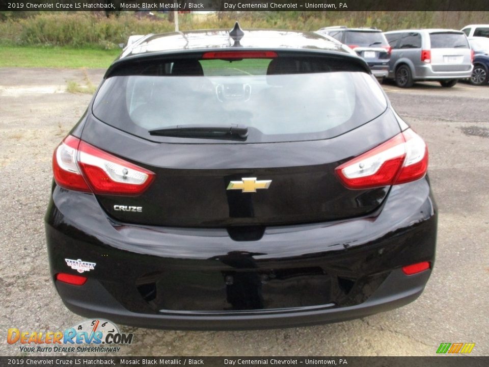 2019 Chevrolet Cruze LS Hatchback Mosaic Black Metallic / Black Photo #3