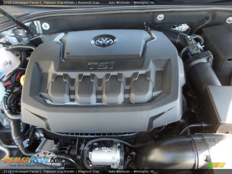 2018 Volkswagen Passat S Platinum Gray Metallic / Moonrock Gray Photo #6