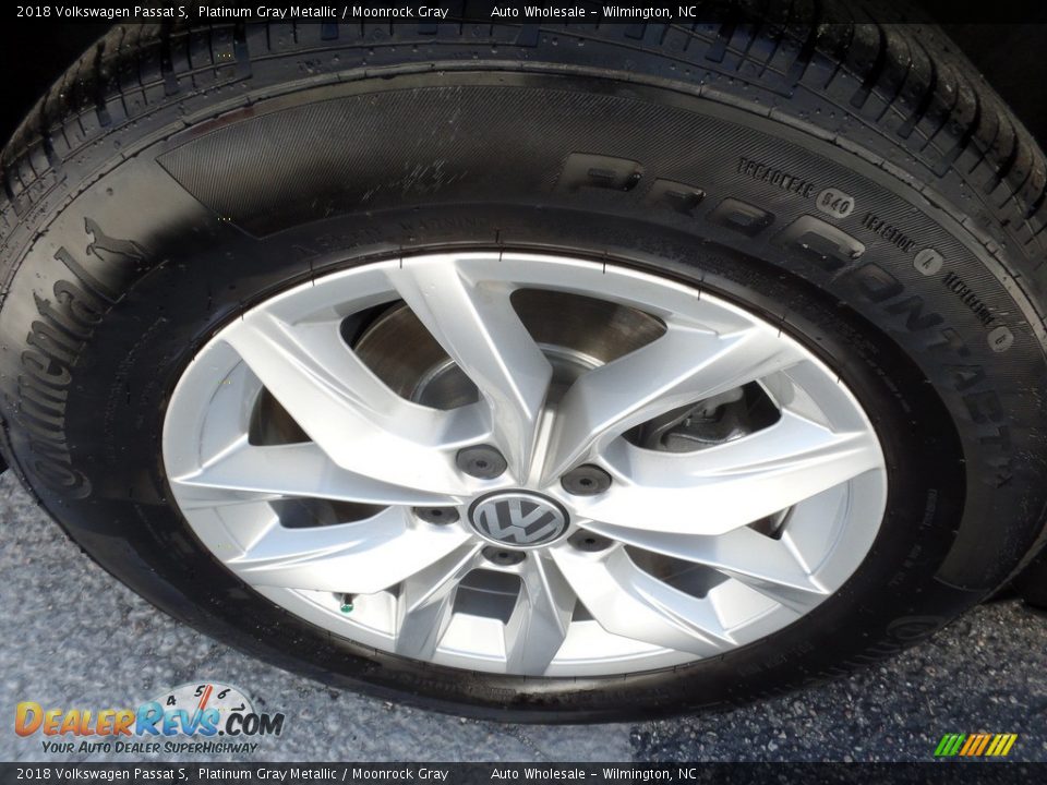 2018 Volkswagen Passat S Platinum Gray Metallic / Moonrock Gray Photo #7