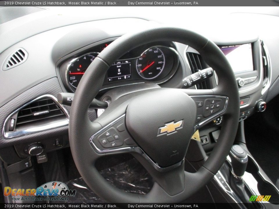 2019 Chevrolet Cruze LS Hatchback Mosaic Black Metallic / Black Photo #8