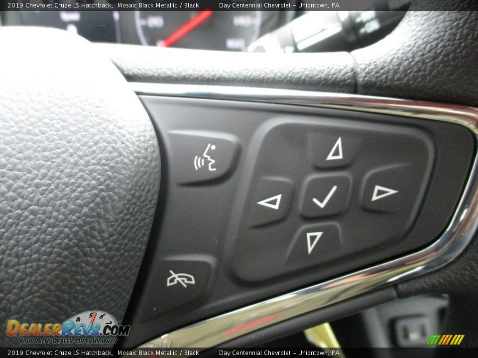 2019 Chevrolet Cruze LS Hatchback Mosaic Black Metallic / Black Photo #12