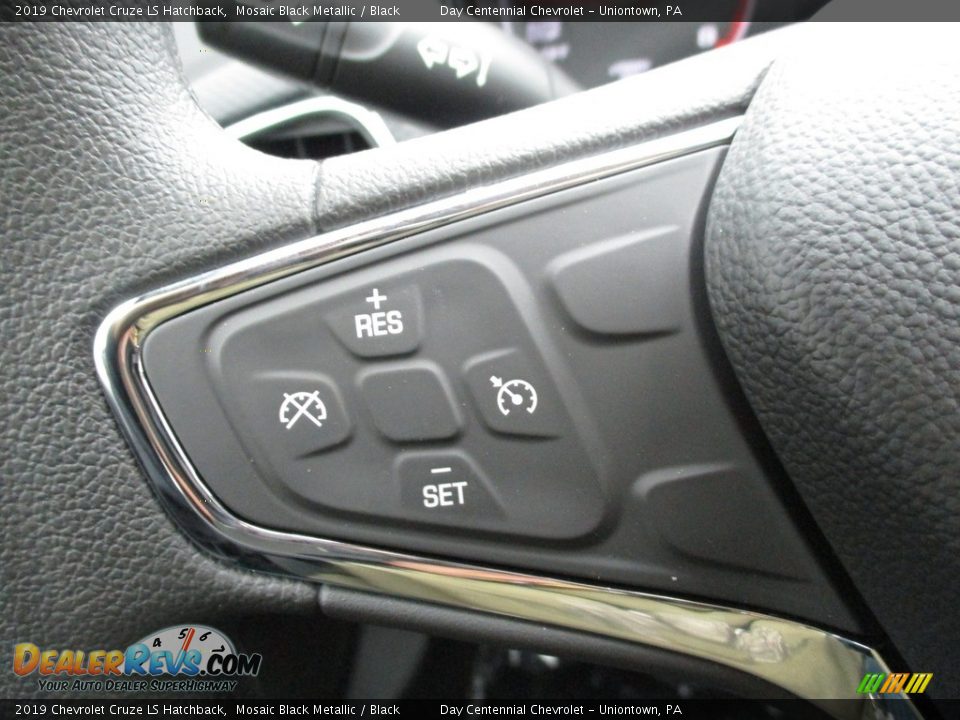 2019 Chevrolet Cruze LS Hatchback Mosaic Black Metallic / Black Photo #13