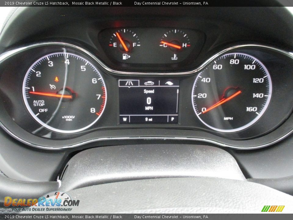 2019 Chevrolet Cruze LS Hatchback Mosaic Black Metallic / Black Photo #15