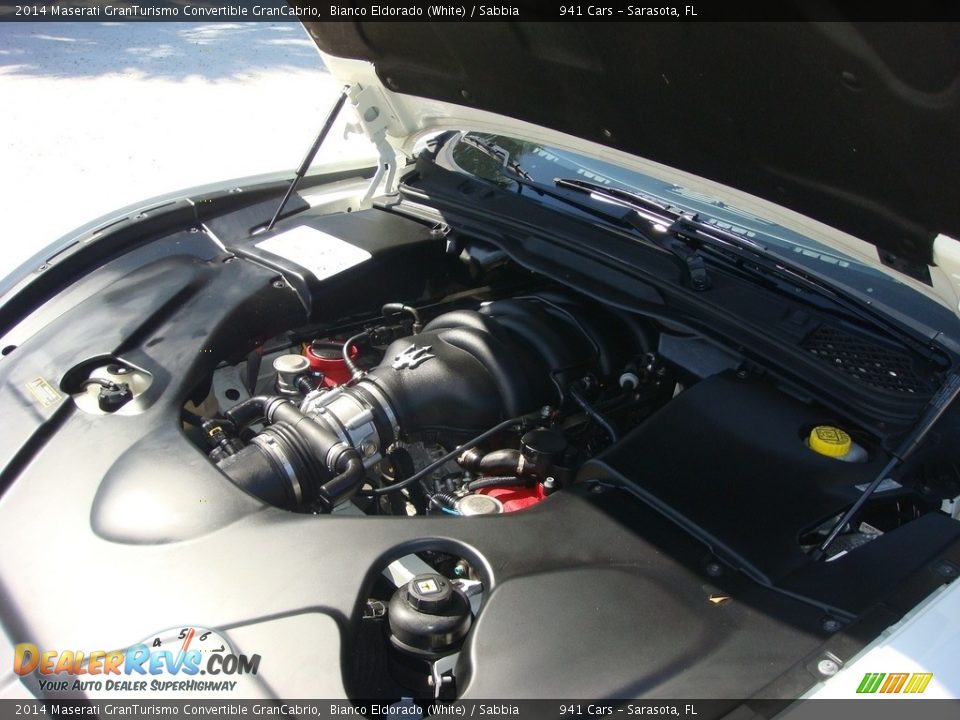 2014 Maserati GranTurismo Convertible GranCabrio 4.7 Liter DOHC 32-Valve VVT V8 Engine Photo #27
