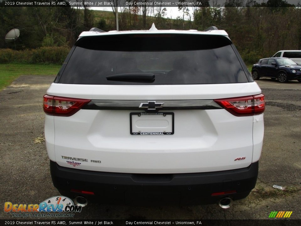 2019 Chevrolet Traverse RS AWD Summit White / Jet Black Photo #3
