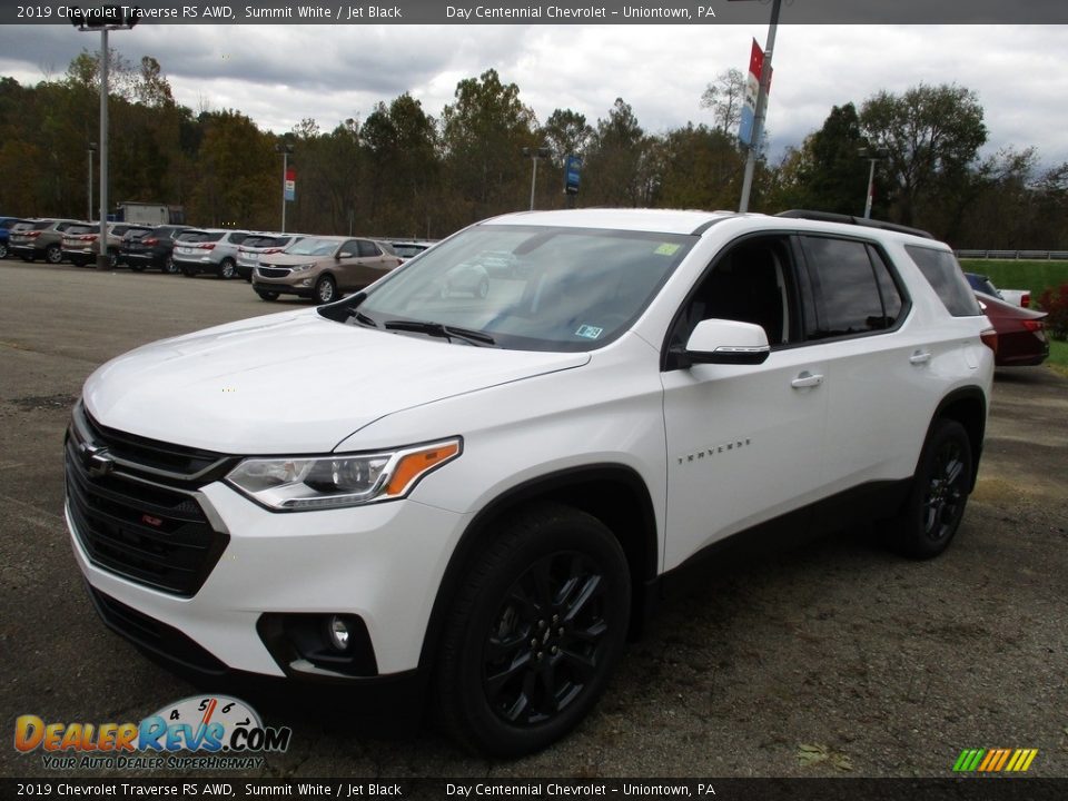 2019 Chevrolet Traverse RS AWD Summit White / Jet Black Photo #4