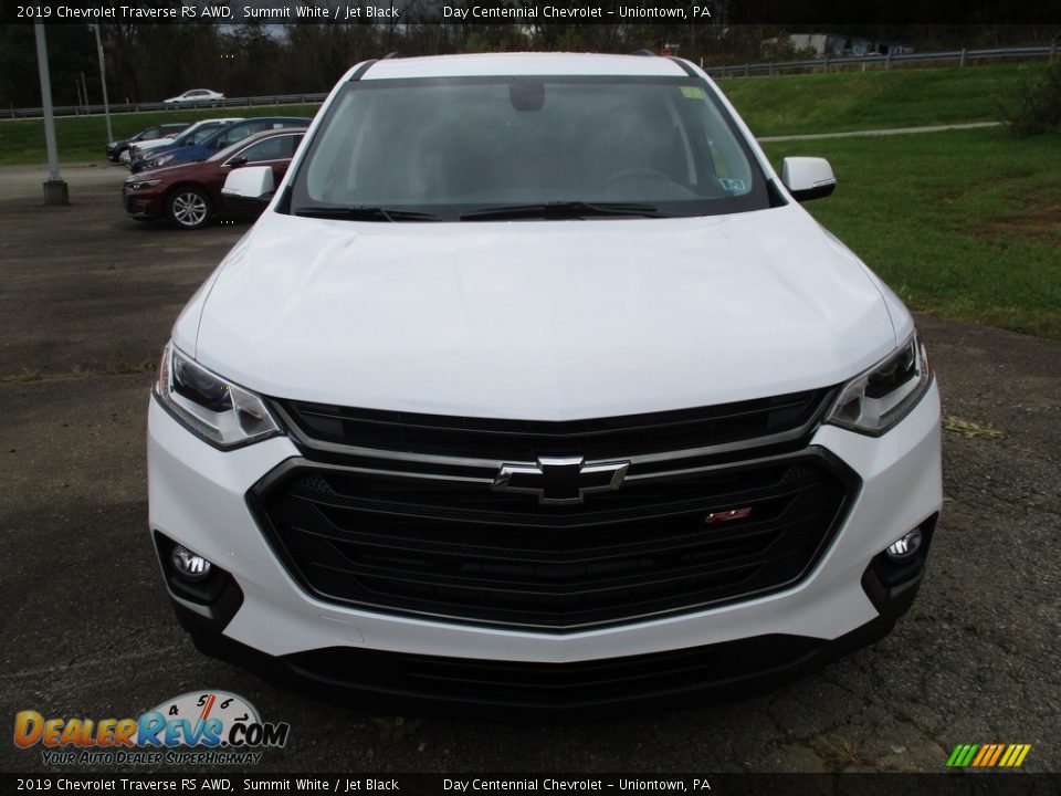 2019 Chevrolet Traverse RS AWD Summit White / Jet Black Photo #5
