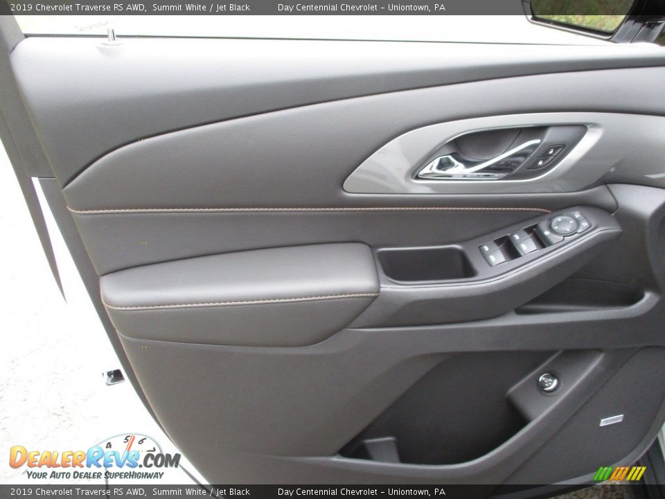 2019 Chevrolet Traverse RS AWD Summit White / Jet Black Photo #7