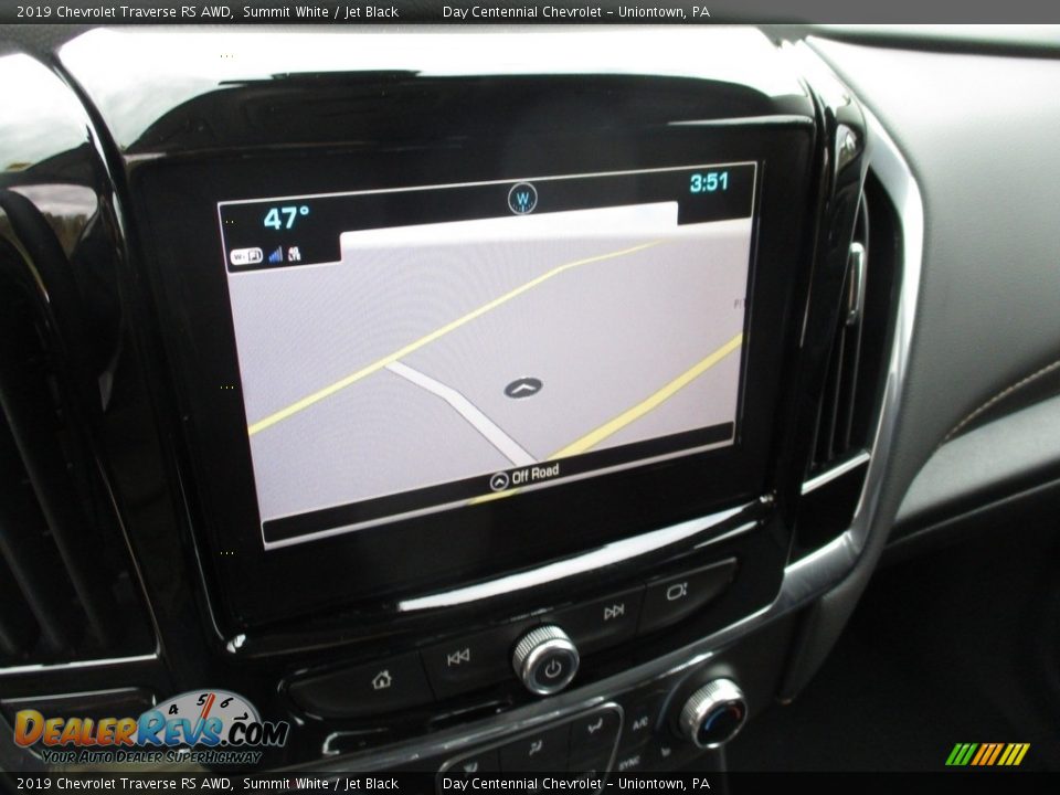 2019 Chevrolet Traverse RS AWD Summit White / Jet Black Photo #11
