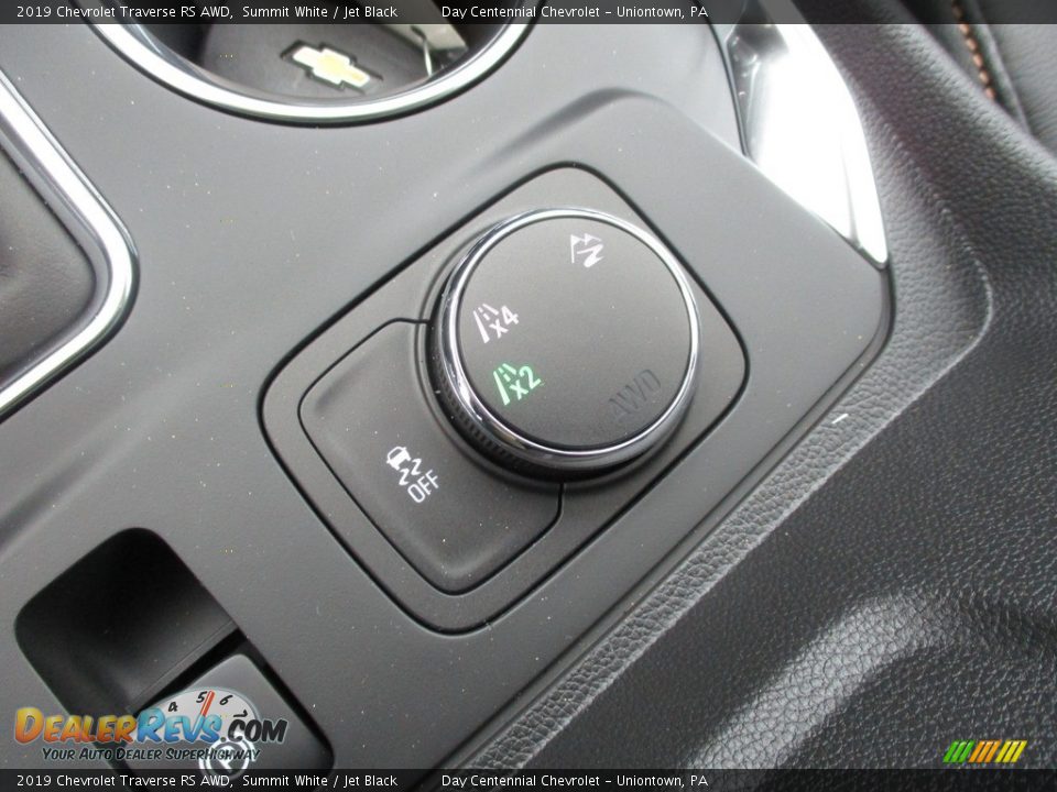 2019 Chevrolet Traverse RS AWD Summit White / Jet Black Photo #14