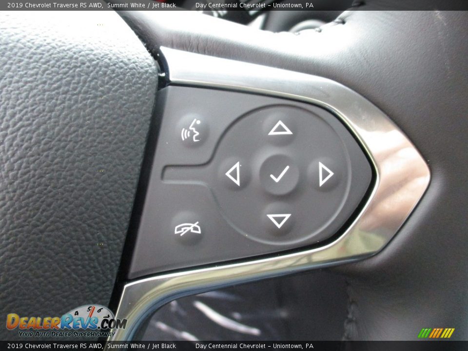 2019 Chevrolet Traverse RS AWD Summit White / Jet Black Photo #15