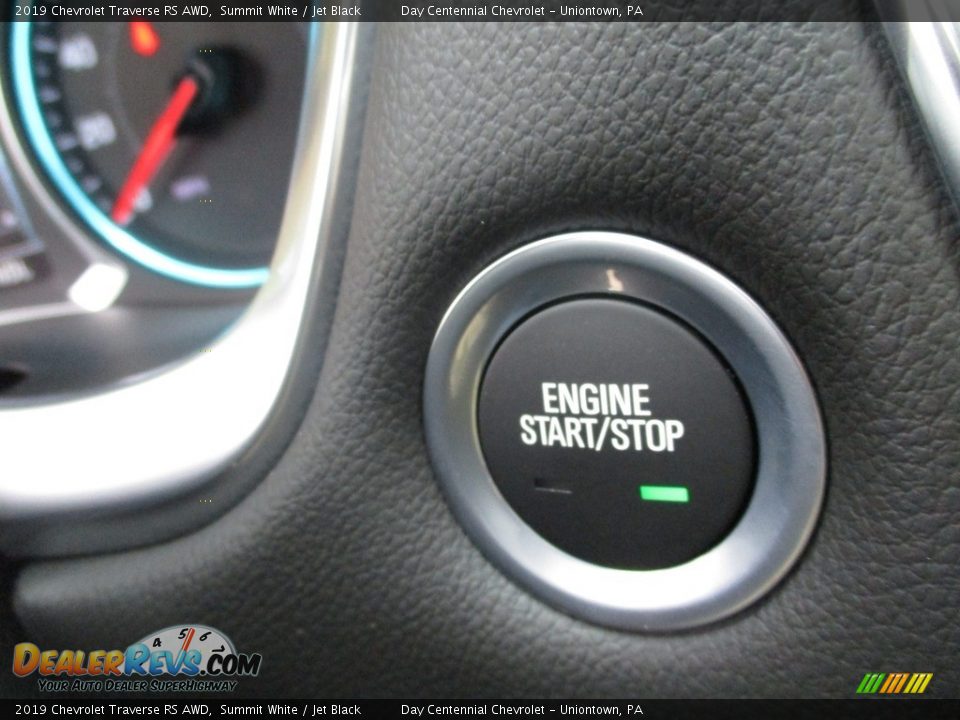 2019 Chevrolet Traverse RS AWD Summit White / Jet Black Photo #17