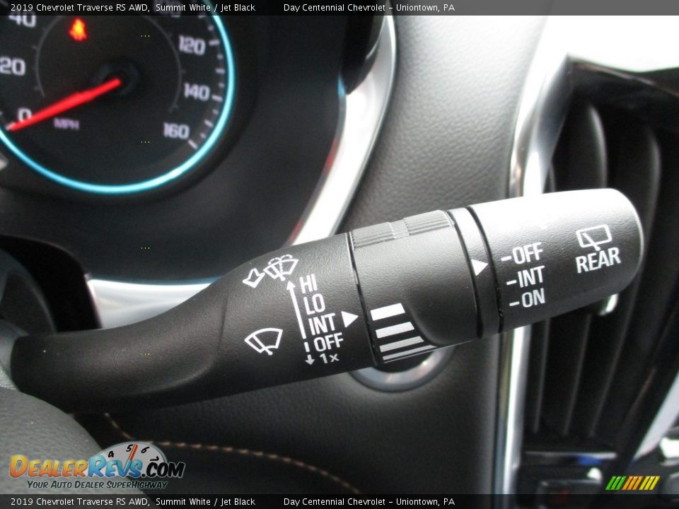 2019 Chevrolet Traverse RS AWD Summit White / Jet Black Photo #18