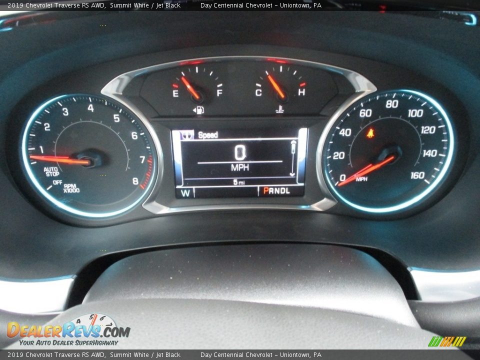 2019 Chevrolet Traverse RS AWD Summit White / Jet Black Photo #20