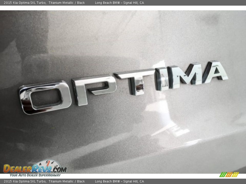 2015 Kia Optima SXL Turbo Titanium Metallic / Black Photo #7
