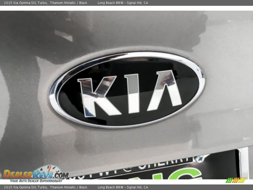 2015 Kia Optima SXL Turbo Titanium Metallic / Black Photo #28