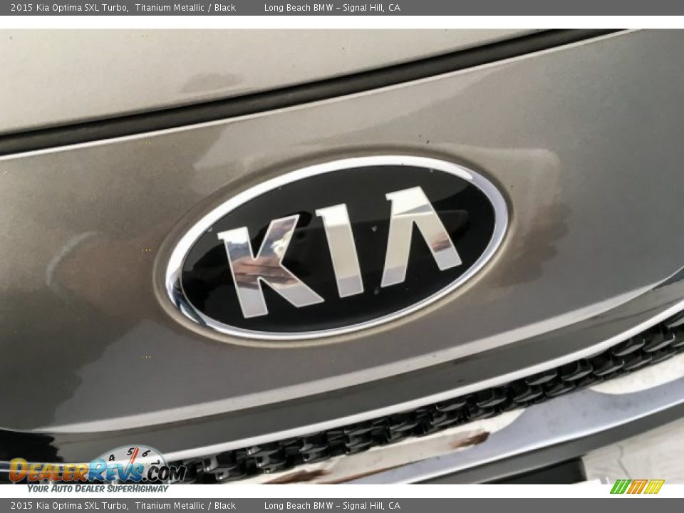 2015 Kia Optima SXL Turbo Titanium Metallic / Black Photo #34