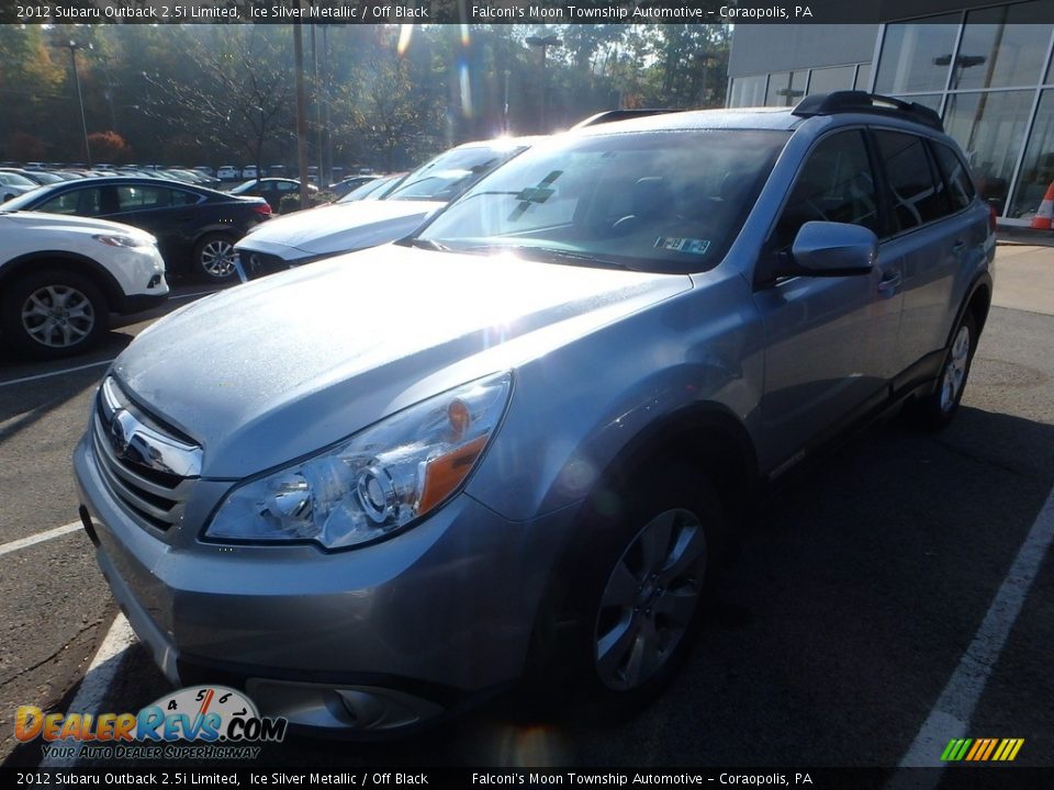 2012 Subaru Outback 2.5i Limited Ice Silver Metallic / Off Black Photo #1