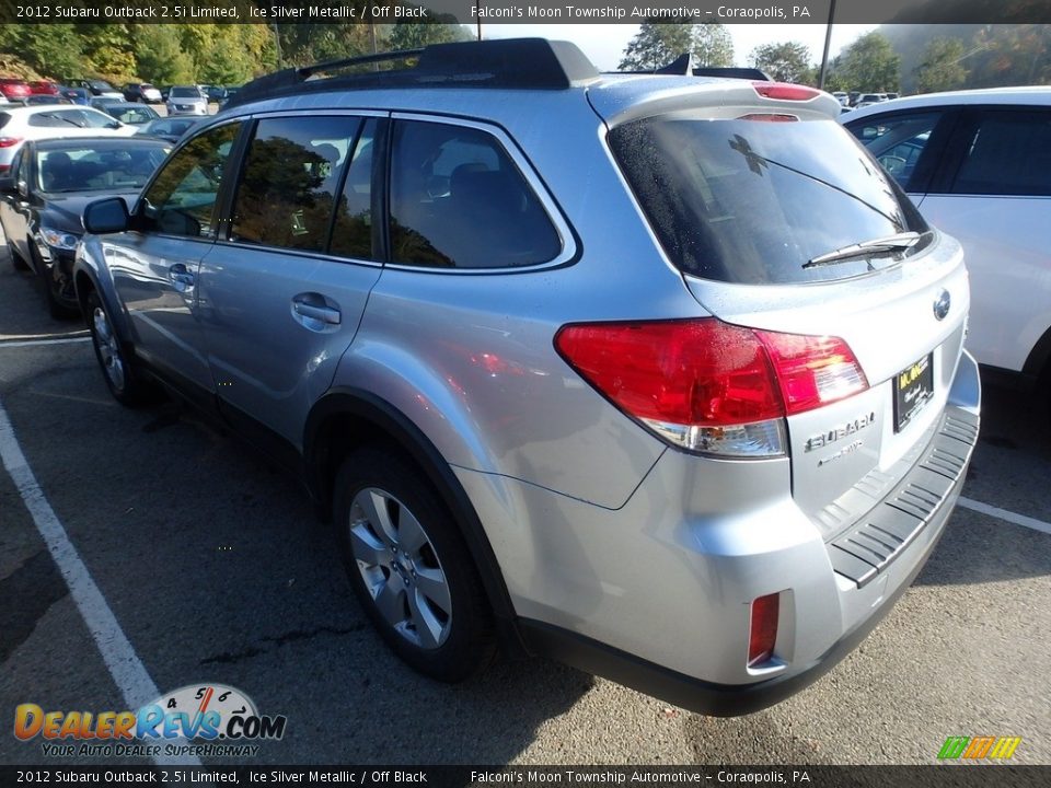 2012 Subaru Outback 2.5i Limited Ice Silver Metallic / Off Black Photo #2