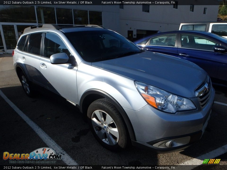 2012 Subaru Outback 2.5i Limited Ice Silver Metallic / Off Black Photo #5