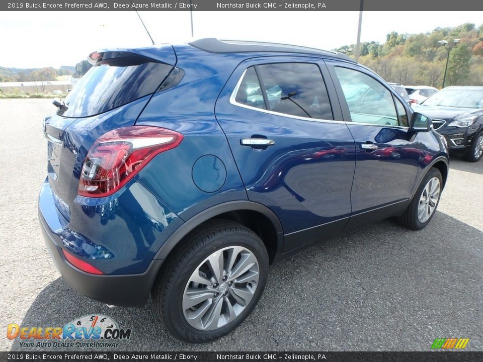 2019 Buick Encore Preferred AWD Deep Azure Metallic / Ebony Photo #5