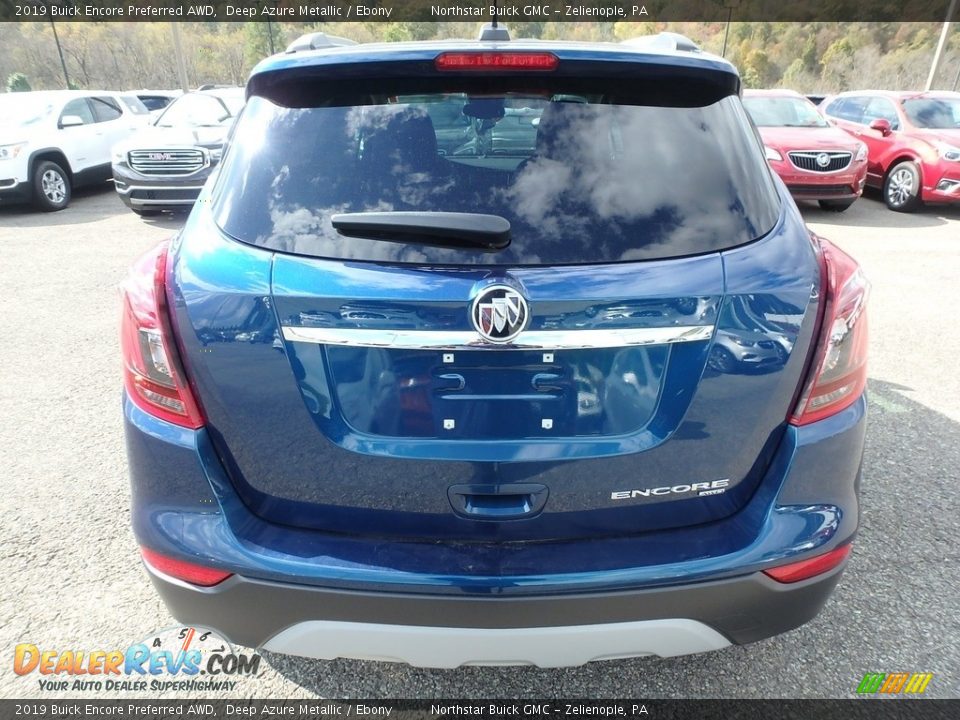 2019 Buick Encore Preferred AWD Deep Azure Metallic / Ebony Photo #6