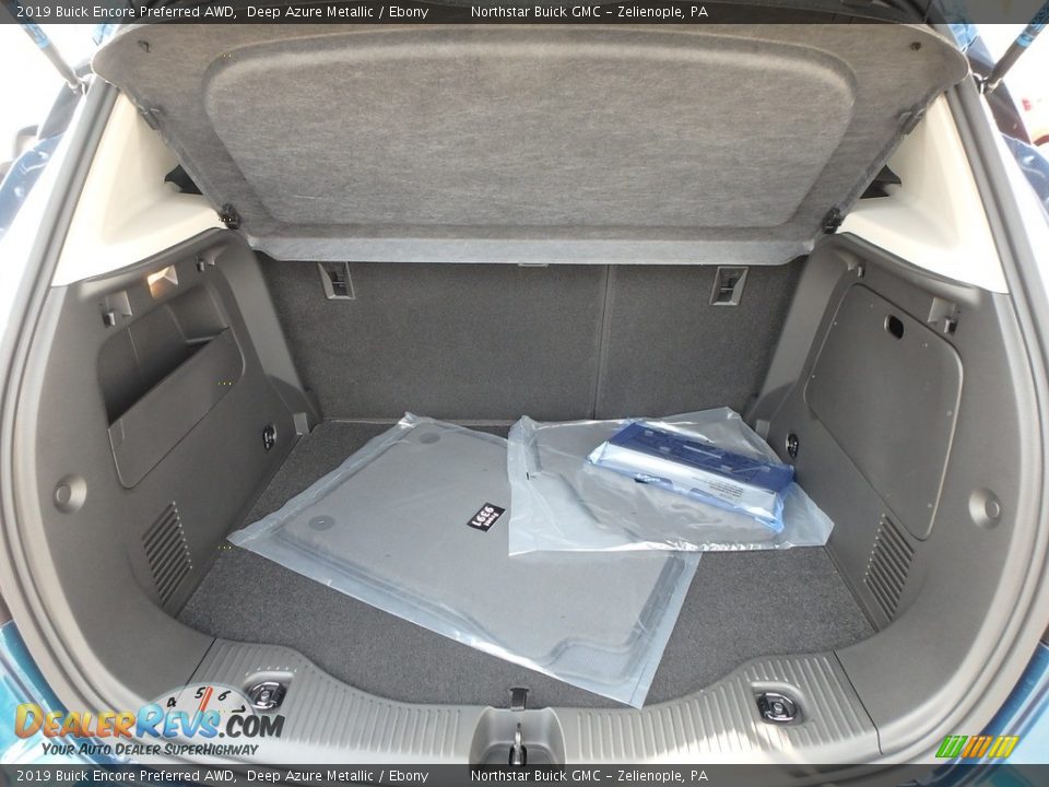 2019 Buick Encore Preferred AWD Deep Azure Metallic / Ebony Photo #7