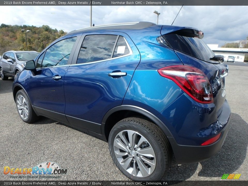 2019 Buick Encore Preferred AWD Deep Azure Metallic / Ebony Photo #8