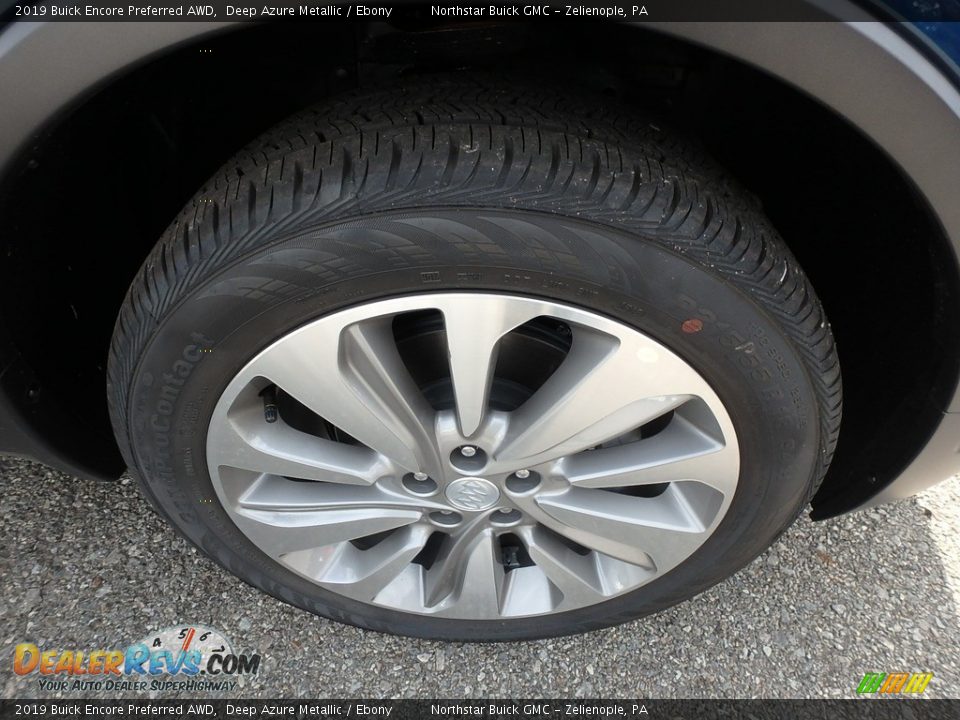 2019 Buick Encore Preferred AWD Deep Azure Metallic / Ebony Photo #10