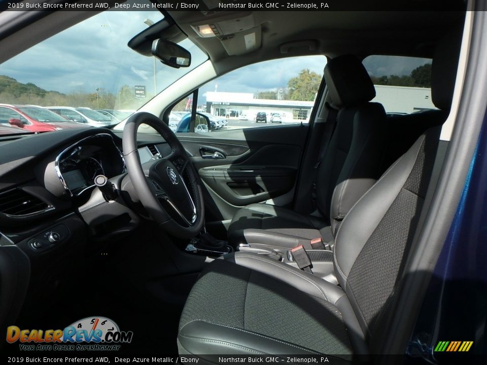 2019 Buick Encore Preferred AWD Deep Azure Metallic / Ebony Photo #11