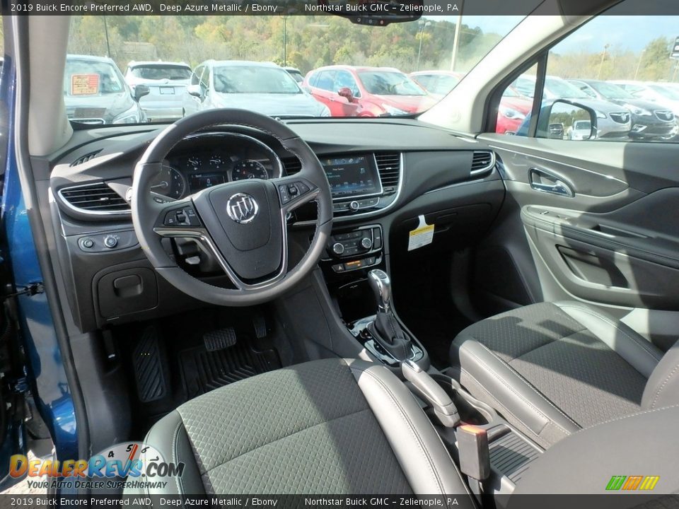 2019 Buick Encore Preferred AWD Deep Azure Metallic / Ebony Photo #13