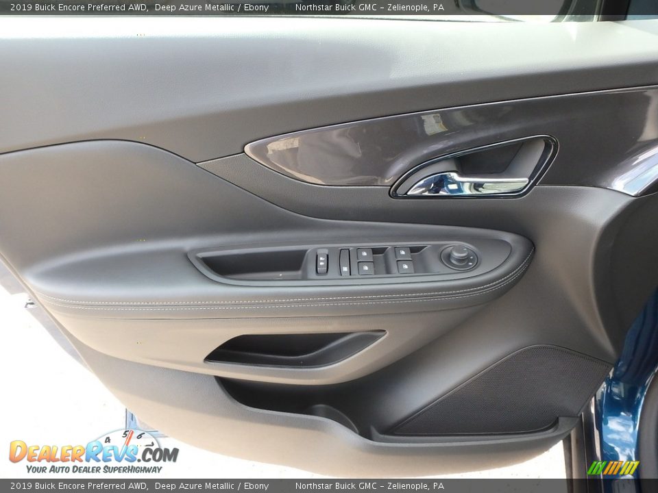 2019 Buick Encore Preferred AWD Deep Azure Metallic / Ebony Photo #14
