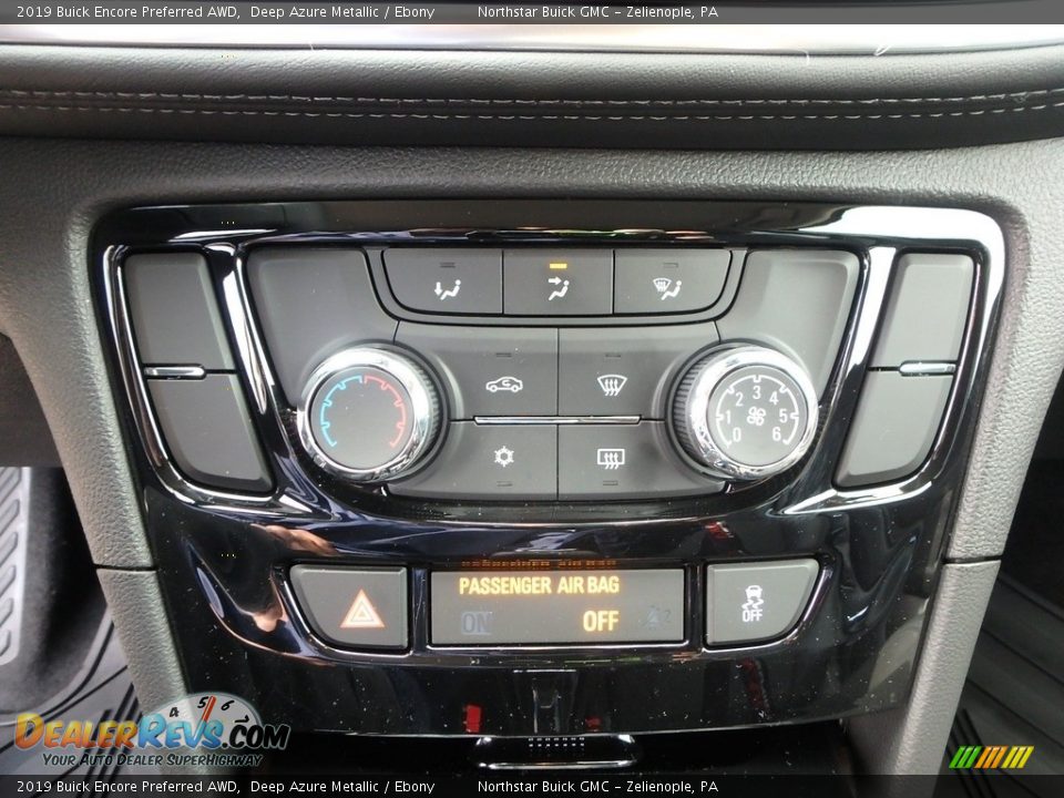 2019 Buick Encore Preferred AWD Deep Azure Metallic / Ebony Photo #19